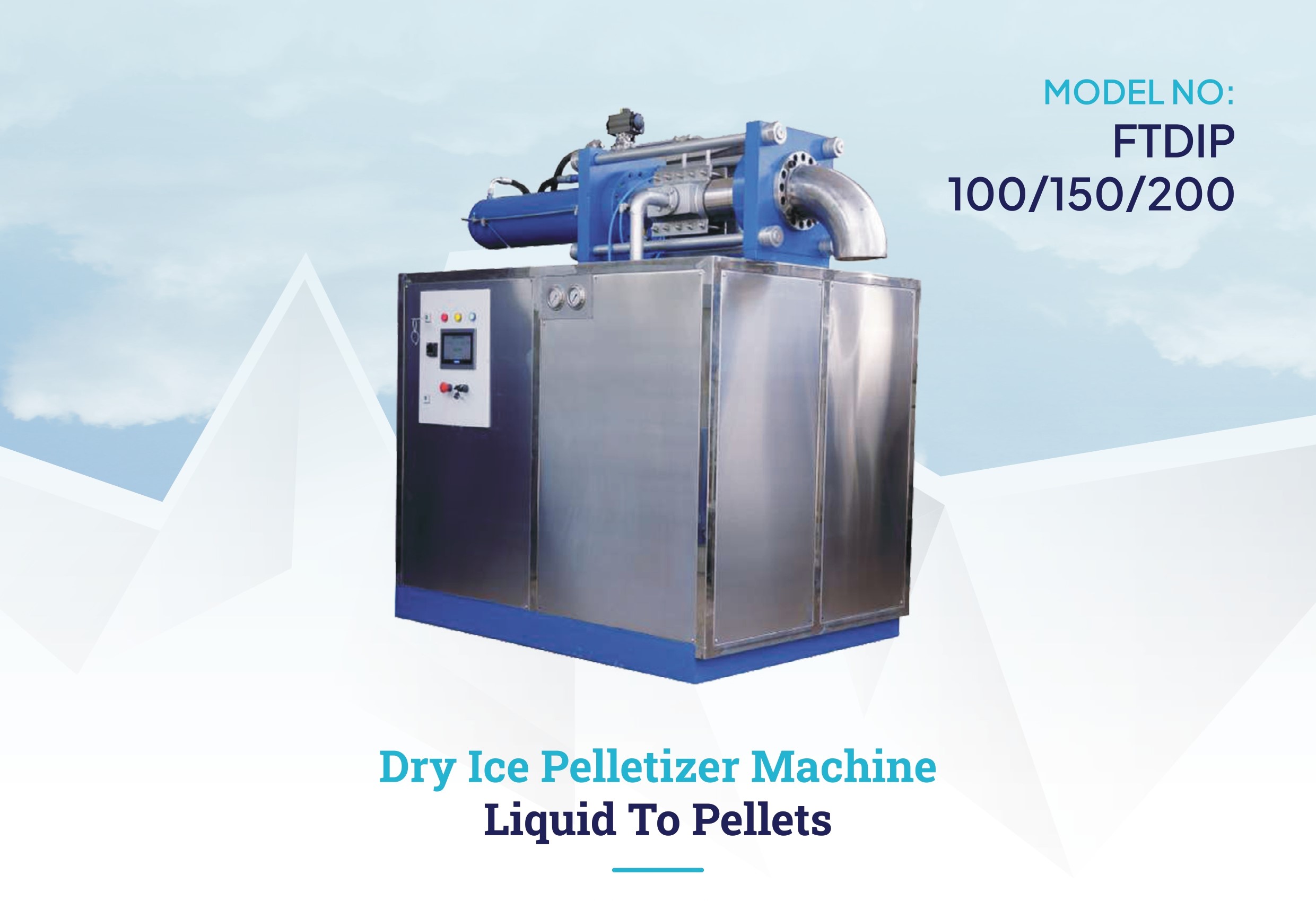 FTDIP 100/150/200 — Pelletizer Liquid to Pellets
