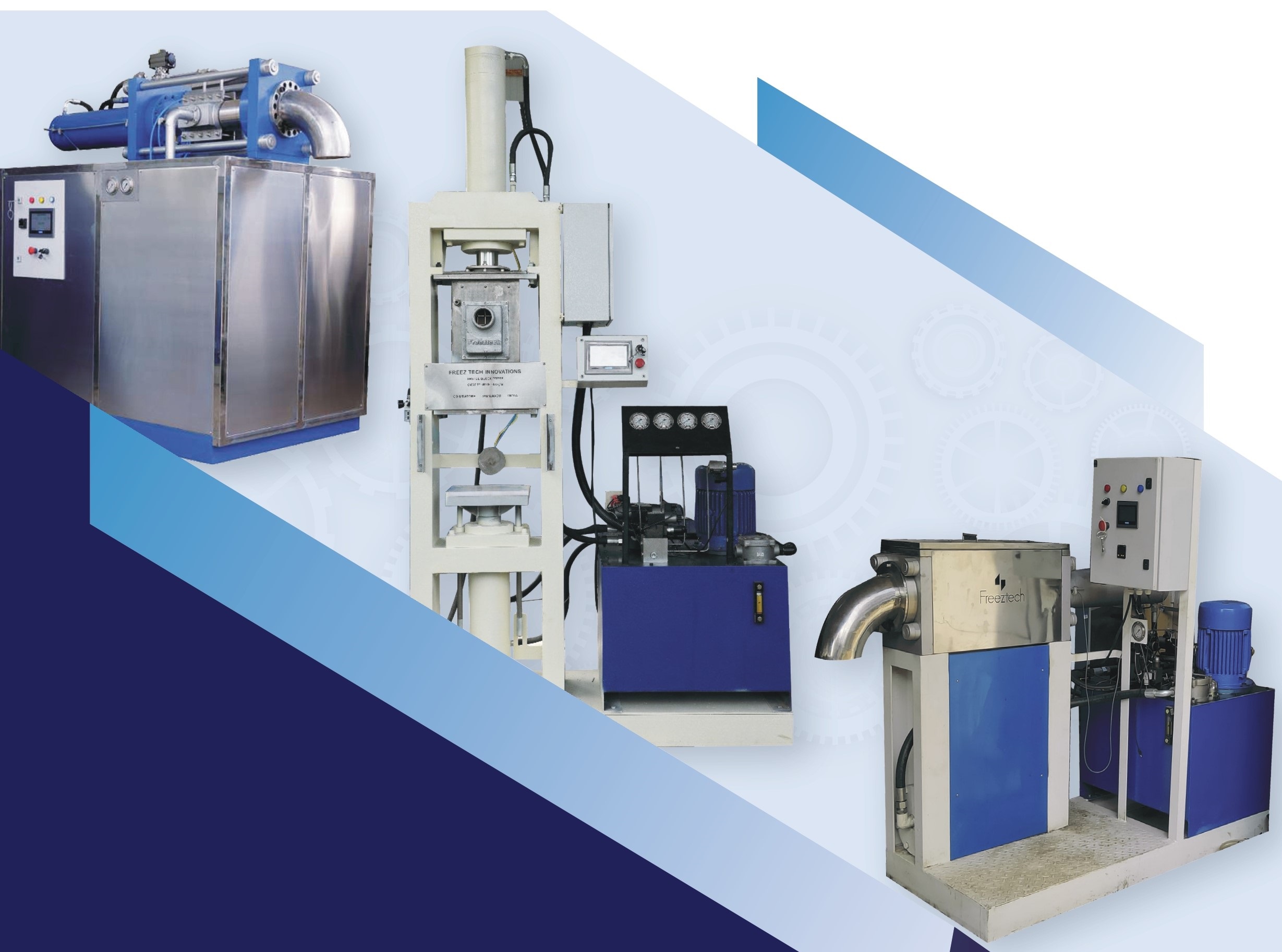 Dry ice machinery