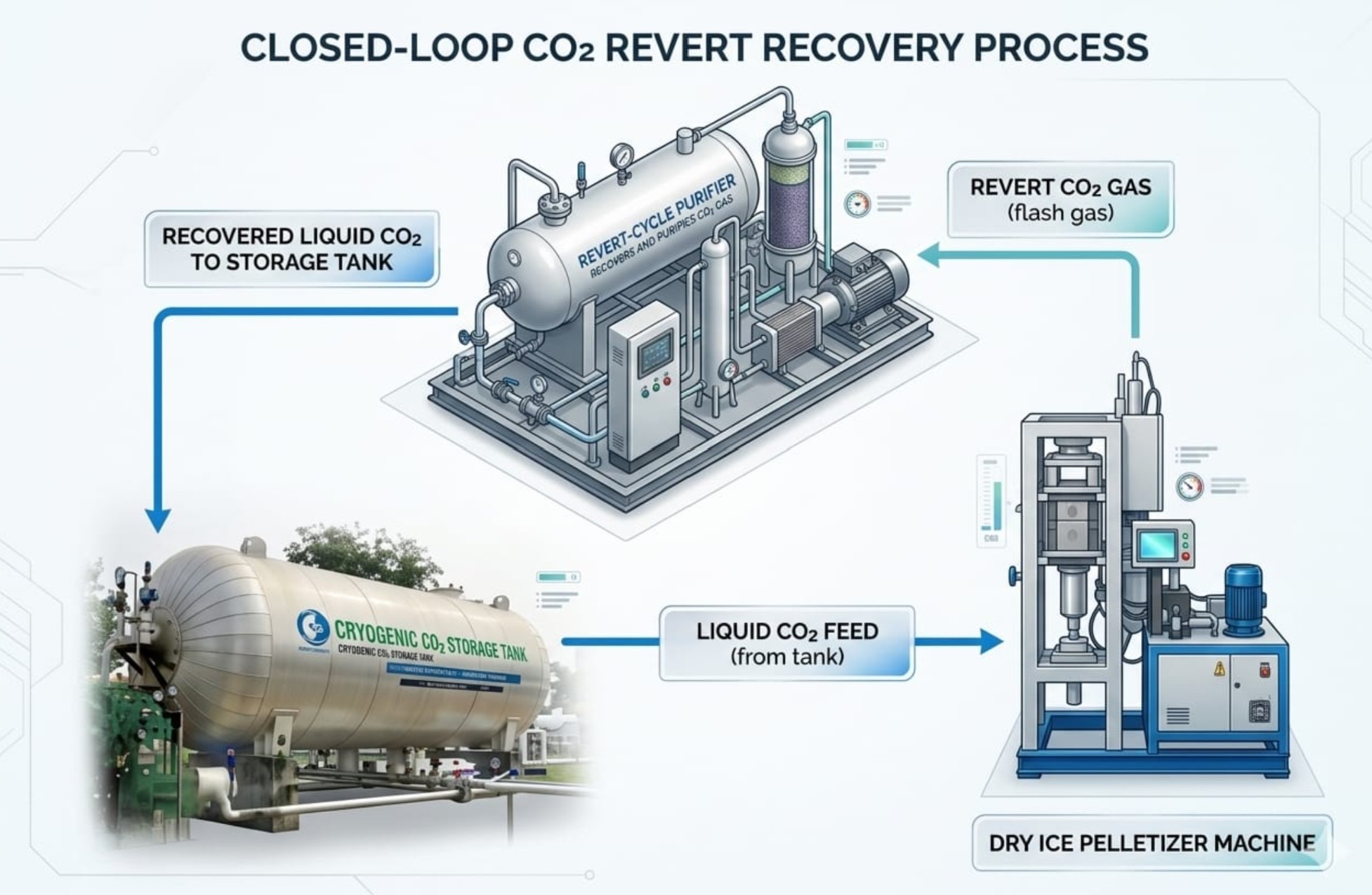 CO2 Revert Recovery System